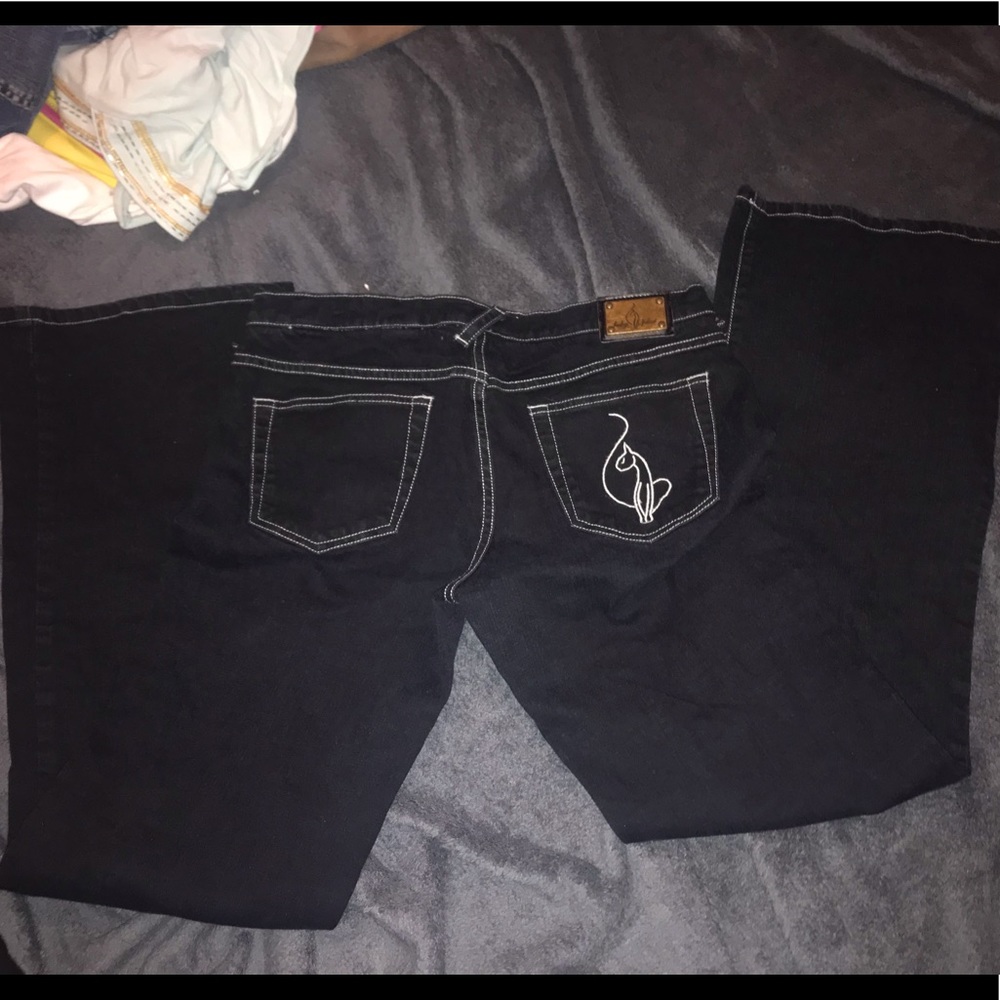 baby phat jeans size 11 flare